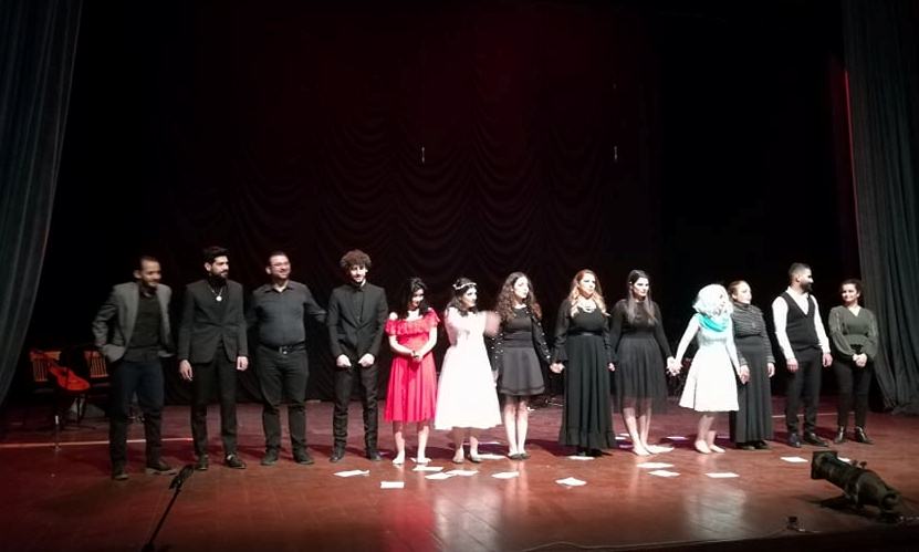 دام برس : دام برس | نساء لوركا .. أول اعمال المسرح القومي على خشبة مسرح دار الثقافة بحمص